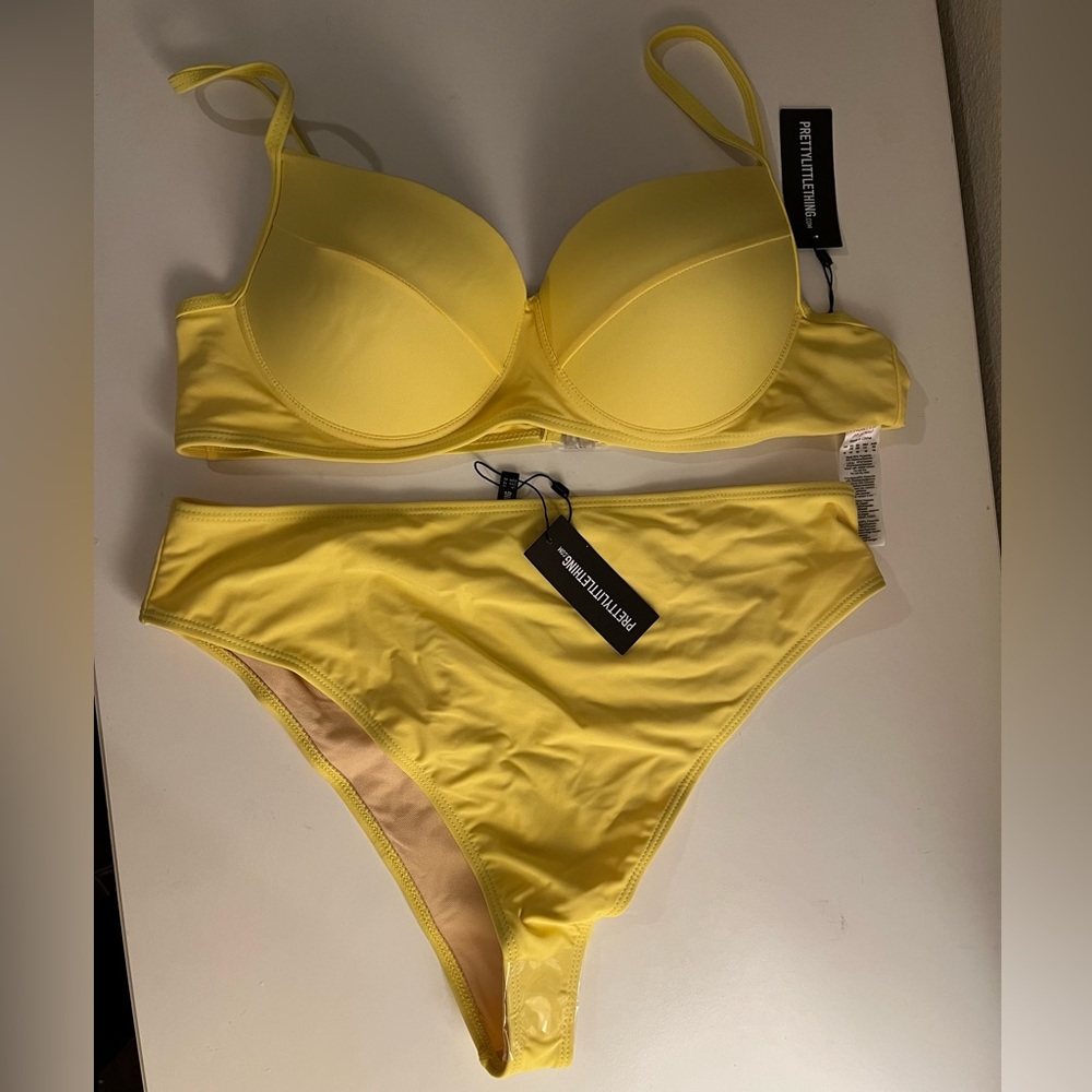 New Light Yellow Bikini